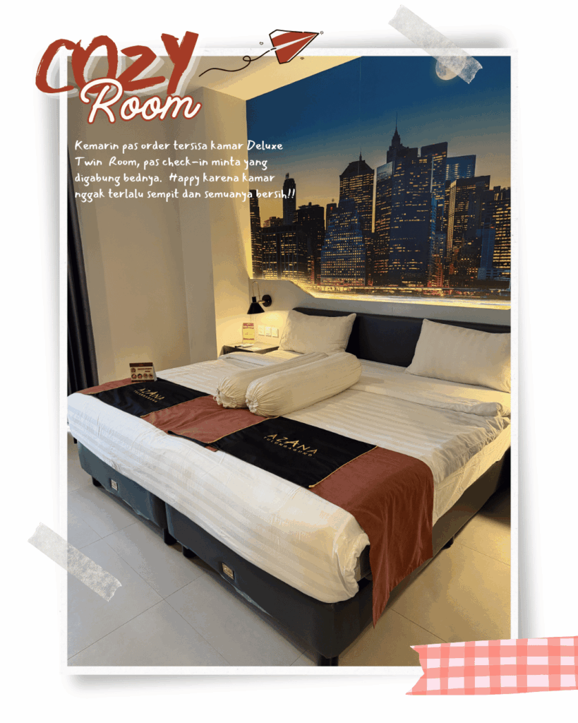 DELUXE TWIN ROOM HOTEL AZANA STYLE TULUNGAGUNG