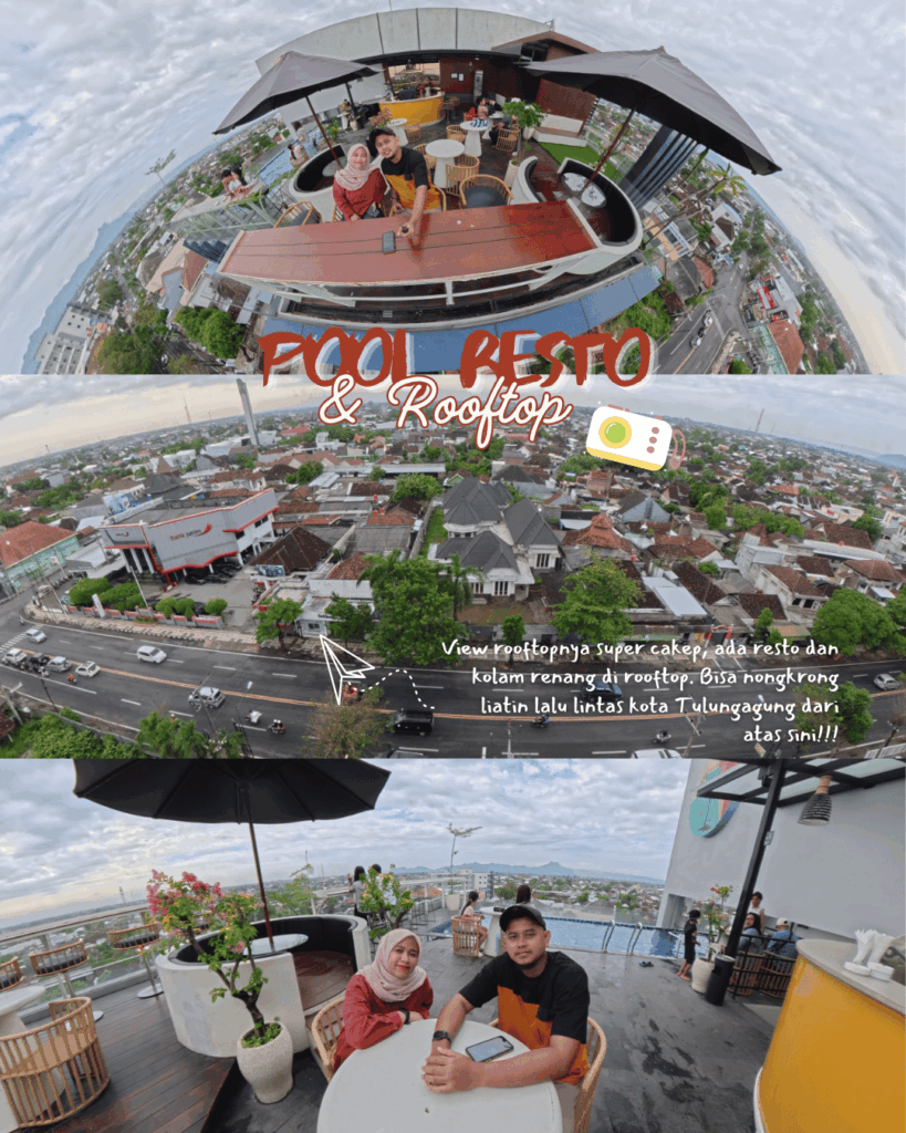 POOL ROOFTOP HOTEL AZANA STYLE TULUNGAGUNG