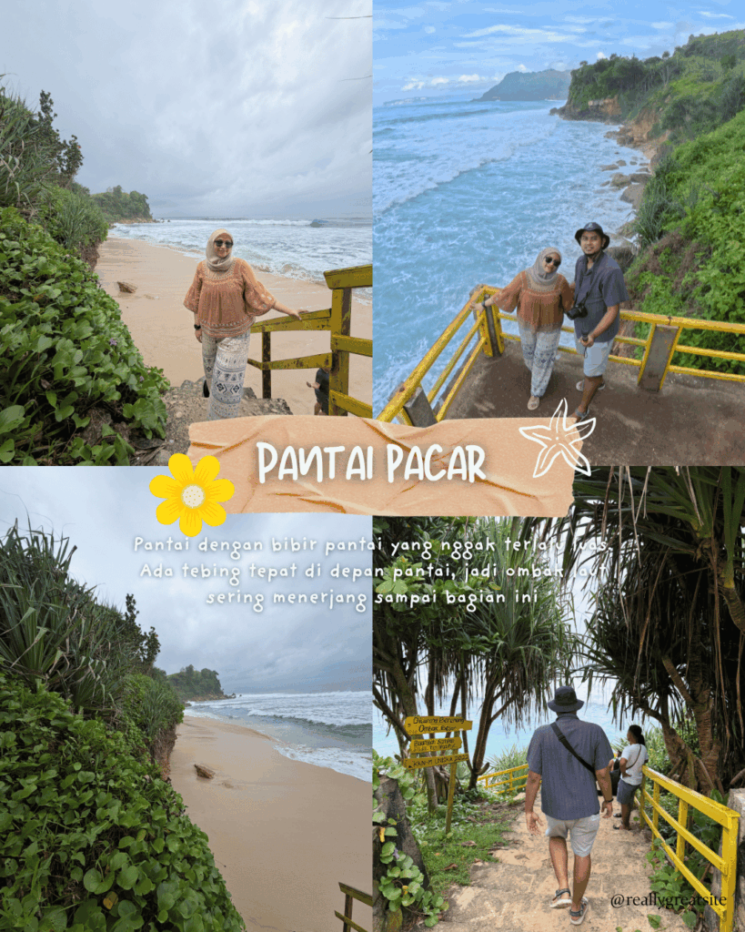 pantai di Tulungagung - pantai pacar tulungagung