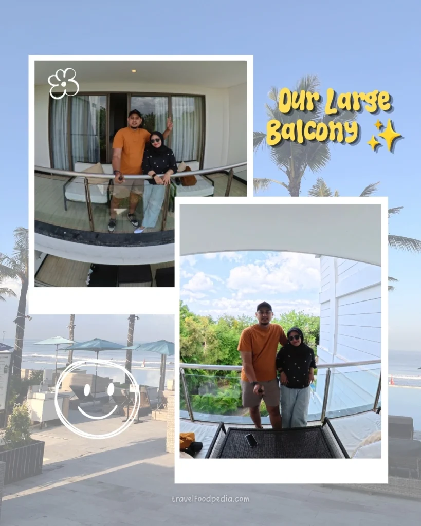 balkon Hotel LV8 Resort Canggu Bali 1