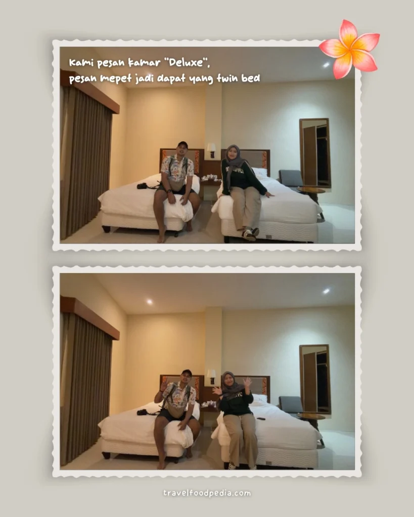KAMAR TIPE DELUXE HOTEL UBUD COTTAGES MALANG