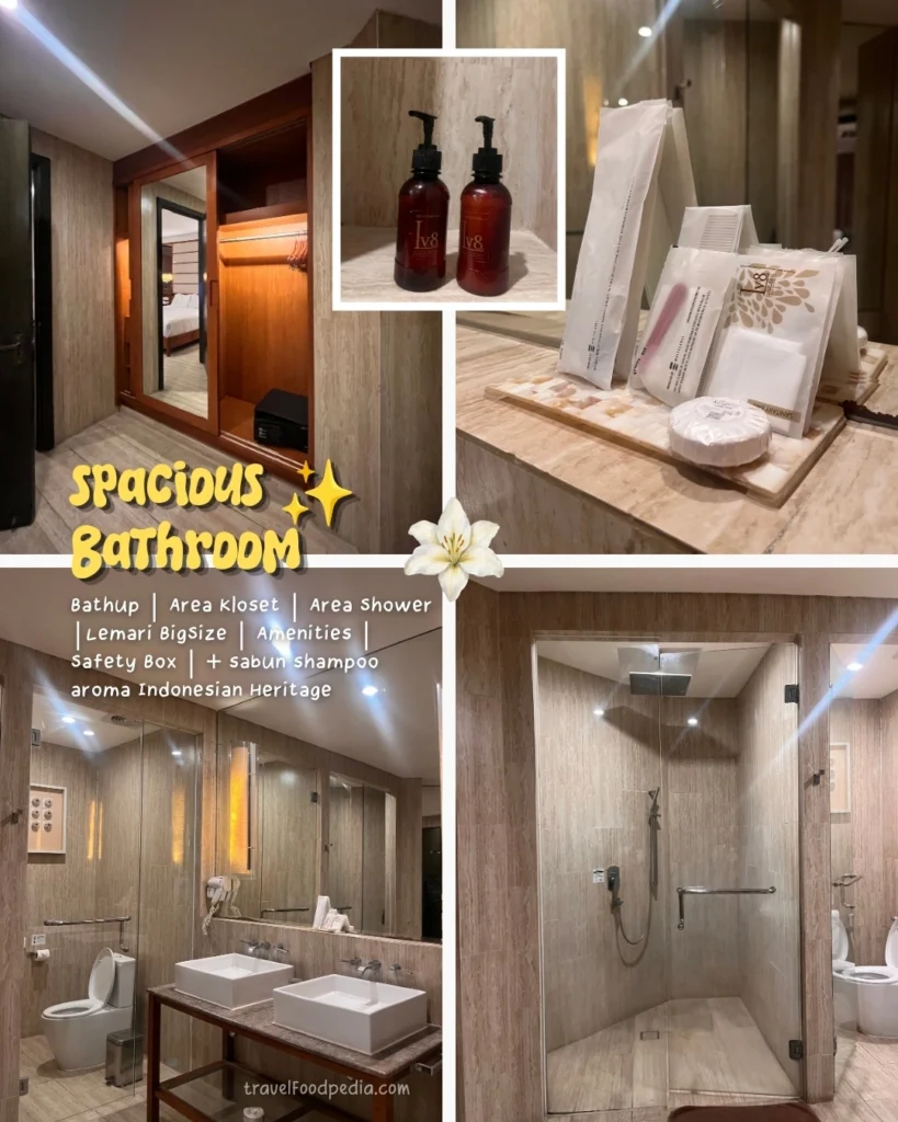 Kamar Mandi Hotel LV8 Resort Canggu Bali (2)