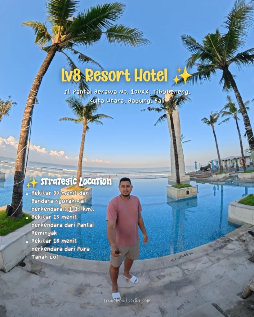 Lokasi Hotel LV8 Resort Canggu Bali
