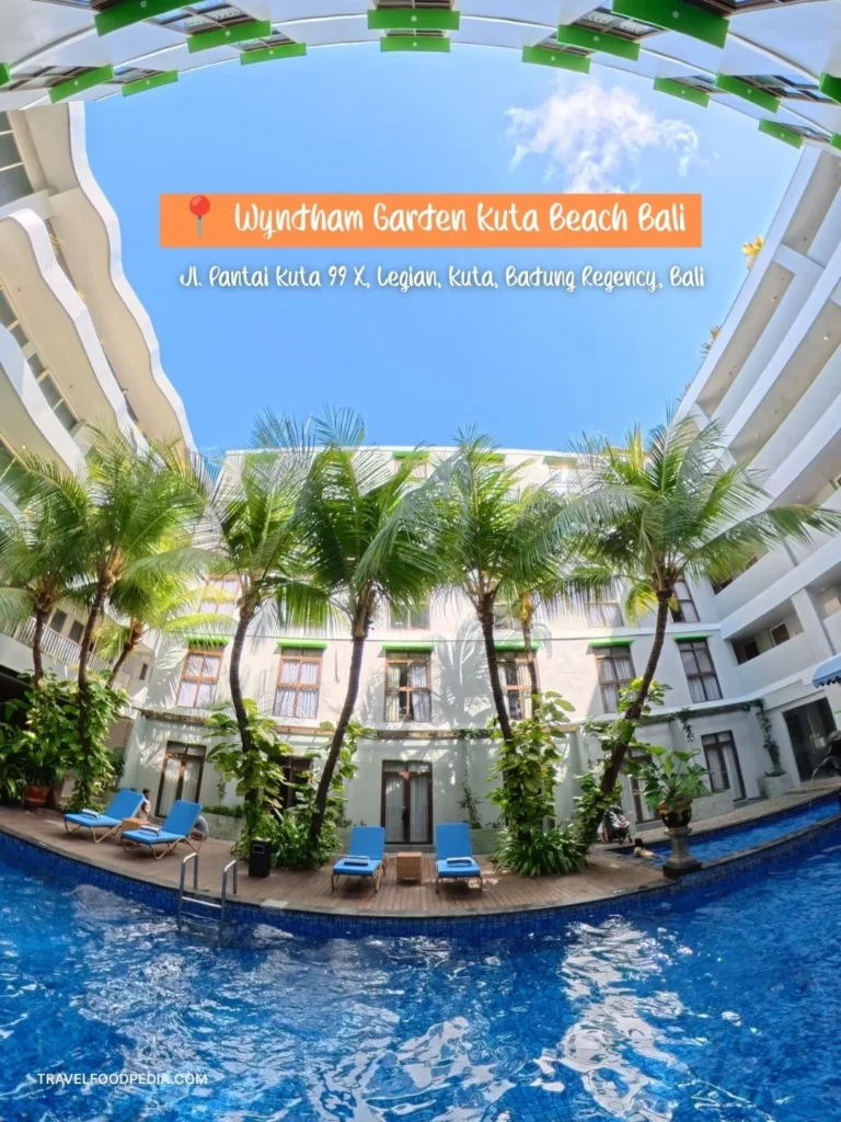 Lokasi Hotel Wyndham Garden Kuta Beach Bali