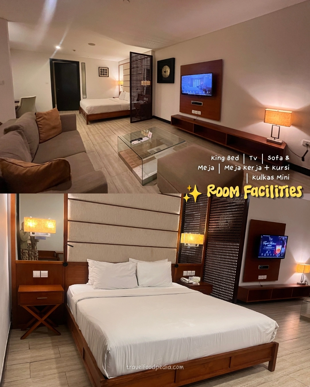 Tipe Kamar Suite 1 kamar Tidur Hotel LV8 Resort Canggu Bali