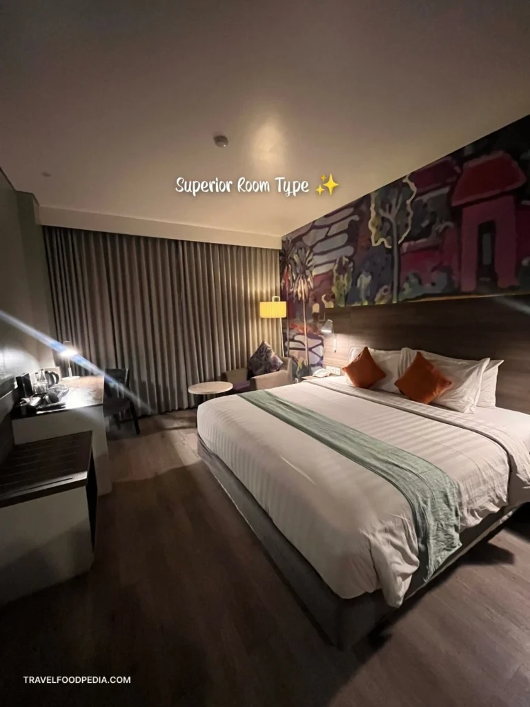 kamar Deluxe Hotel Wyndham Garden Kuta Beach Bali