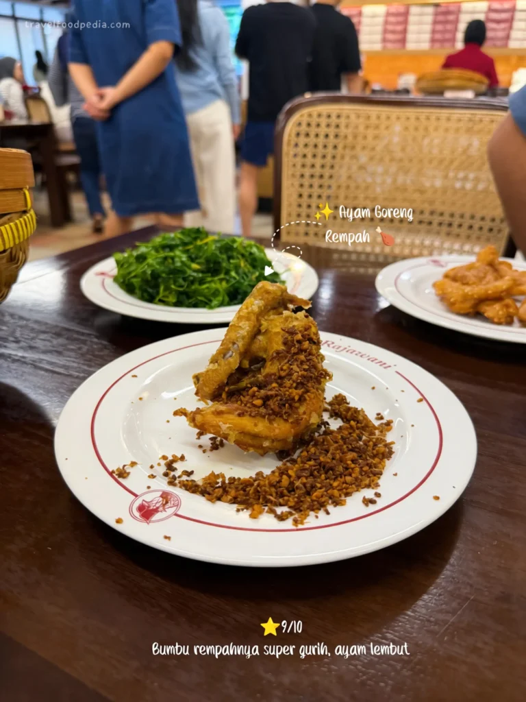 MENU AYAM RAJAWANI SURABAYA