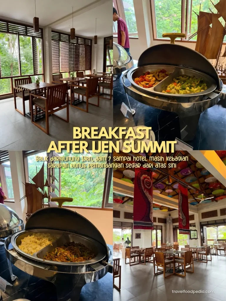 BREAKFAST JIWA JAWA THE SABIN BANYUWANGI