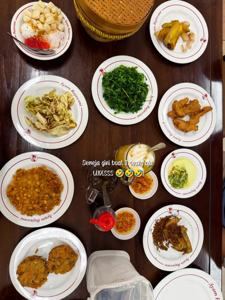 HARGA MENU AYAM RAJAWANI SURABAYA