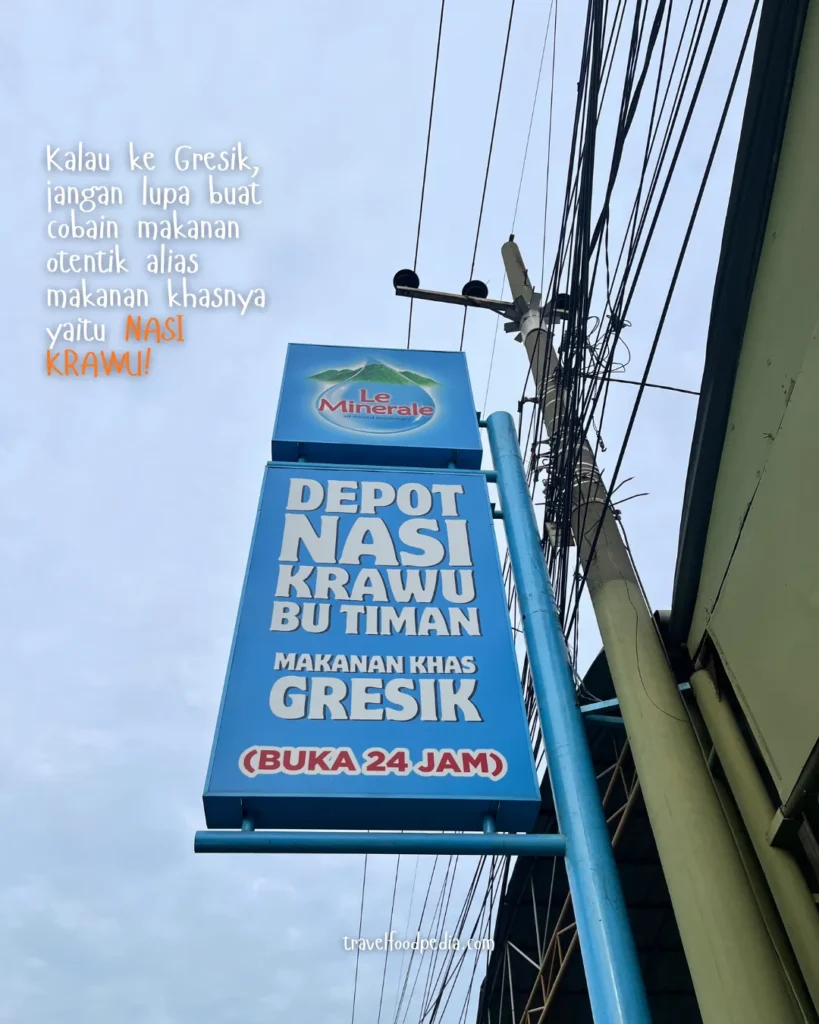 NASI KRAWU BU TIMAN GRESIK