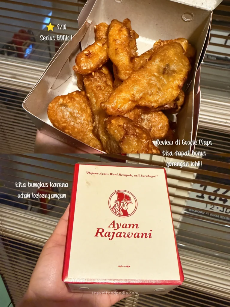 PISANG MADU ENAK DI AYAM RAJAWANI SURABAYA