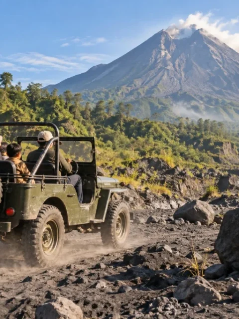 Itinerary Satu Hari di Lereng Merapi LAVA TOUR MERAPI