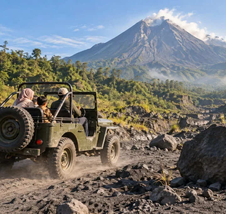 Itinerary Satu Hari di Lereng Merapi LAVA TOUR MERAPI