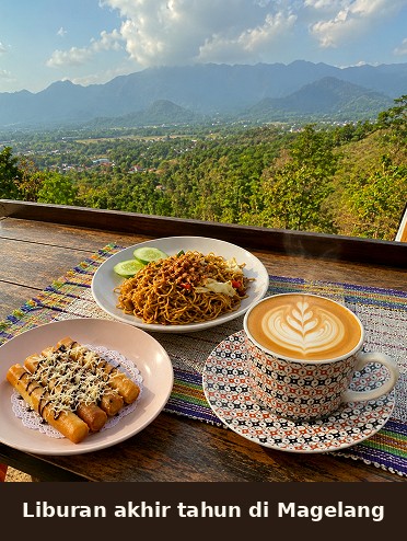 Kedai Bukit Rhema Magelang: Tempat Makan Keluarga dengan View Perbukitan Menoreh
